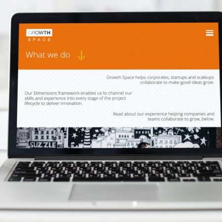 Growth Space freelance bespoke website designer