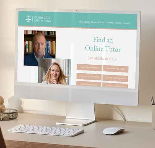 cambridge law studio bespoke website design